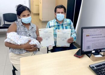 Más de 17 Mil Recién Nacidos Fueron Inscritos en Agencias del Registro Civil en Establecimientos de Salud Pública