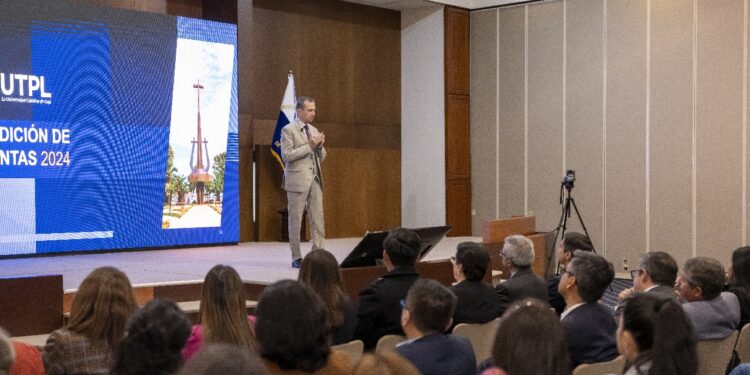 UTPL presentó su informe de rendición de cuentas 2024