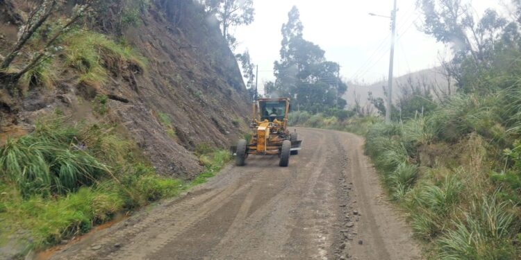 Reinicia intervención en vía Villonaco – Taquil – Chantaco – Chuquiribamba