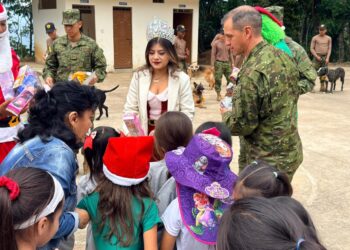 Niñez de la frontera sur viven la Navidad con experiencia diferente