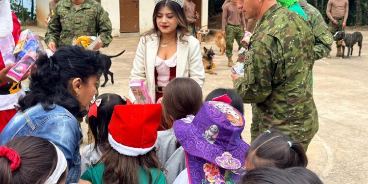 Niñez de la frontera sur viven la Navidad con experiencia diferente
