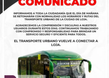 Por decisión Judicial el transporte urbano de Loja debe reanudar el servicio desde hoy sábado 23 de mayo