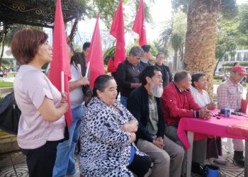 Organizaciones sociales levantan su voz contra el gobierno