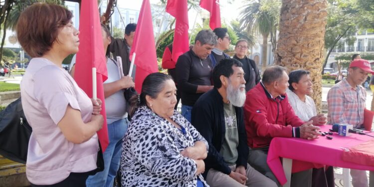 Organizaciones sociales levantan su voz contra el gobierno